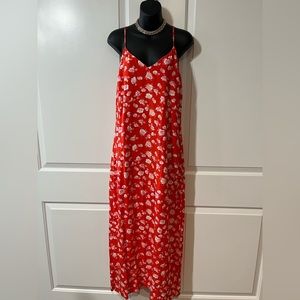 NWOT Forever 21 Floral Print Maxi Dress